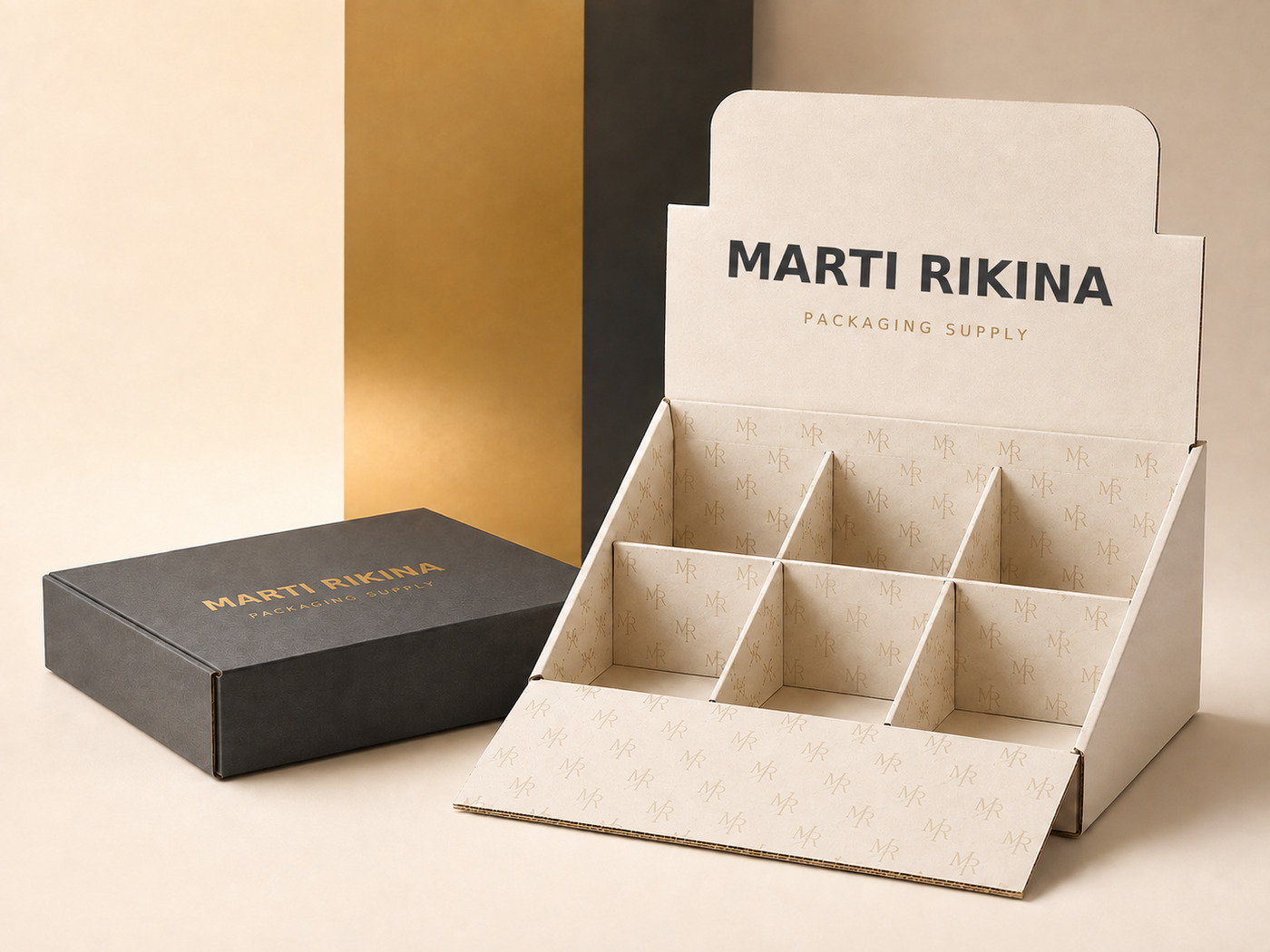 Display Carton with Lid