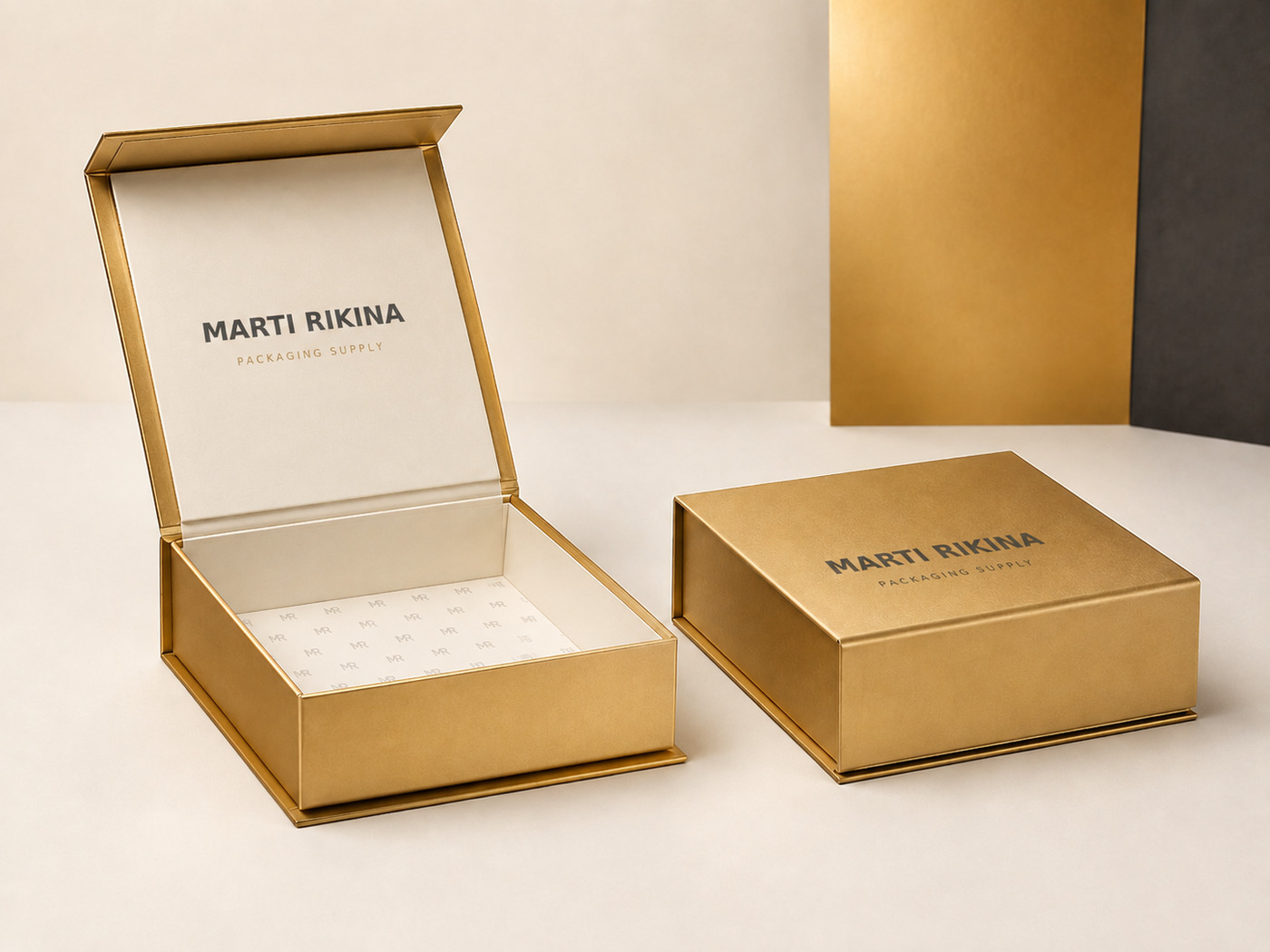Metallic Magnetic Box